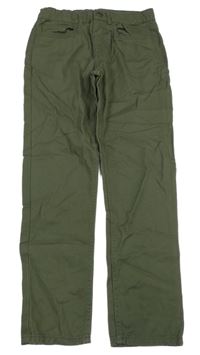 Khaki relaxed waist rifle H&M