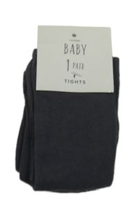 Nové - Antracitové punčocháče George