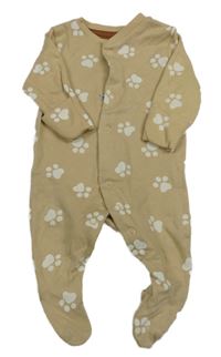 Pískový overal s tlapkami Primark