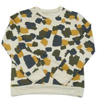 Béžová vzorovaná lehká mikina Zeeman