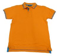 Oranžové polo tričko George