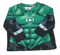 Zeleno-černé triko - Green Lantern PatPat
