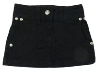 Černá riflová sukně Zara