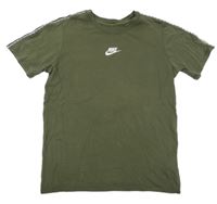 Khaki tričko s logem Nike
