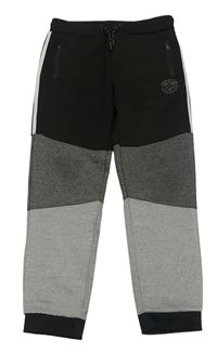 Černo-šedé sportovní tepláky Pep&Co