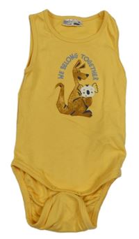 Žluté body s klokanem Ergee