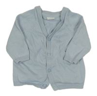 Světlemodrý lehký propínací svetr Next