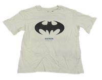Bílé tričko s Batmanem H&M