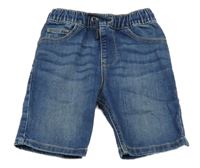 Tmavomodré riflové kraťasy George