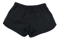 Černé sportovní funkční kraťasy Decathlon