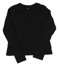 Černé triko H&M