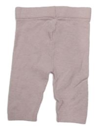 Světlerůžové pletené legíny M&S