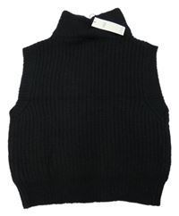 Nové - Černá vlněná vesta M&S