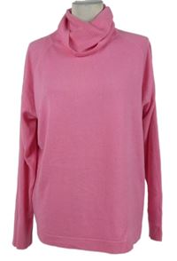 Dámský světlerůžový svetr s rolákem St. Bernard 