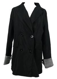 Dámský černý kabát Emery Rose 