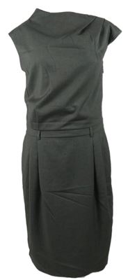 Dámské šedé pouzdrové šaty Benetton 