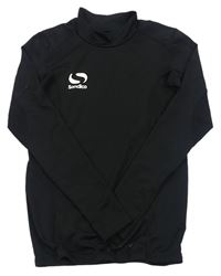 Černé sportovní funčkní triko s logem Sondico