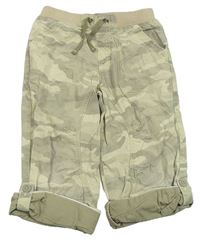 Army plátěné roll-up kalhoty Cherokee
