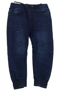 Tmavomodré teplákové cuff rifle zn. Denim Co.