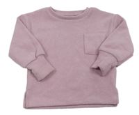Lila mikina s kapsou Primark