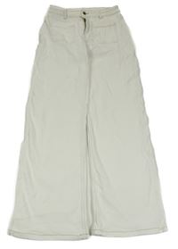 Bílé široké rifle 