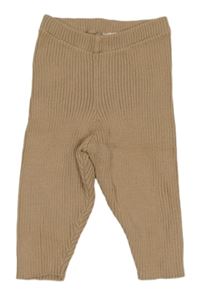 Béžové pletené kalhoty LCW