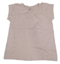 Růžové tričko se srdíčky Topolino