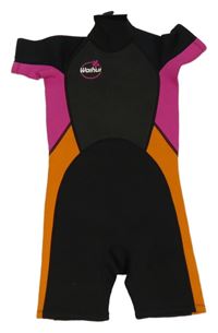 Černo-růžovo-oranžový neopren Waihui