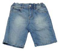 Modré riflové kraťasy Sisley