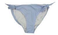 Modro-bílý pruhovaný spodní díl plavek s mašlemi H&M