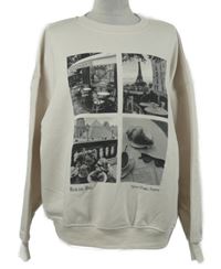 Pánská smetanová mikina s potiskem Dunnes