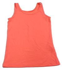 Neonově korálový top Primark