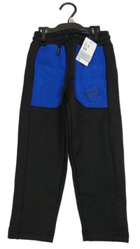 Nové - Černo-modré sportovní tepláky Primark