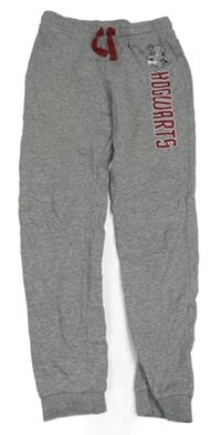 Šedé tepláky s nápisem - Harry Potter 