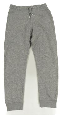 Šedé melírované tepláky Tu