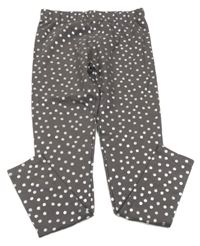 Tmavošedé puntíkaté legíny Yd.