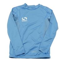 Modré sportovní funkční triko s logem Sondico