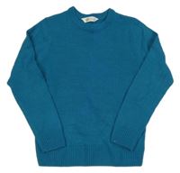 Azurový lehký svetr H&M