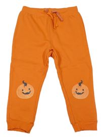 Oranžové tepláky s dýněmi Primark