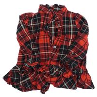 Černo-červená kostkovaná košile Ralph Lauren