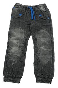 Tmavošedé cuff muchlané rifle Infinity 