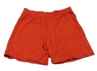 Červené bavlněné kraťasy