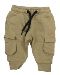 Béžové cargo tepláky Next