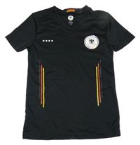 Černý funkční fotbalový dres Deutscher Fussball bund