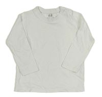 Bílé triko H&M