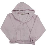 Lila propínací oversize mikina s kapucí zn. George