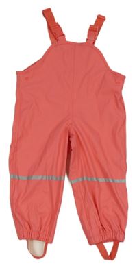 Korálové nepromokavé laclové kalhoty lupilu