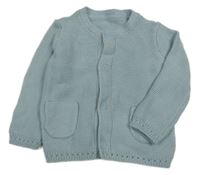 Světlemodrý propínací svetr Mothercare