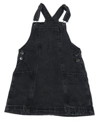 Černé riflové šaty Next