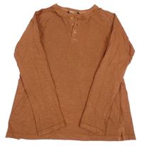 Hnědé melírované triko George